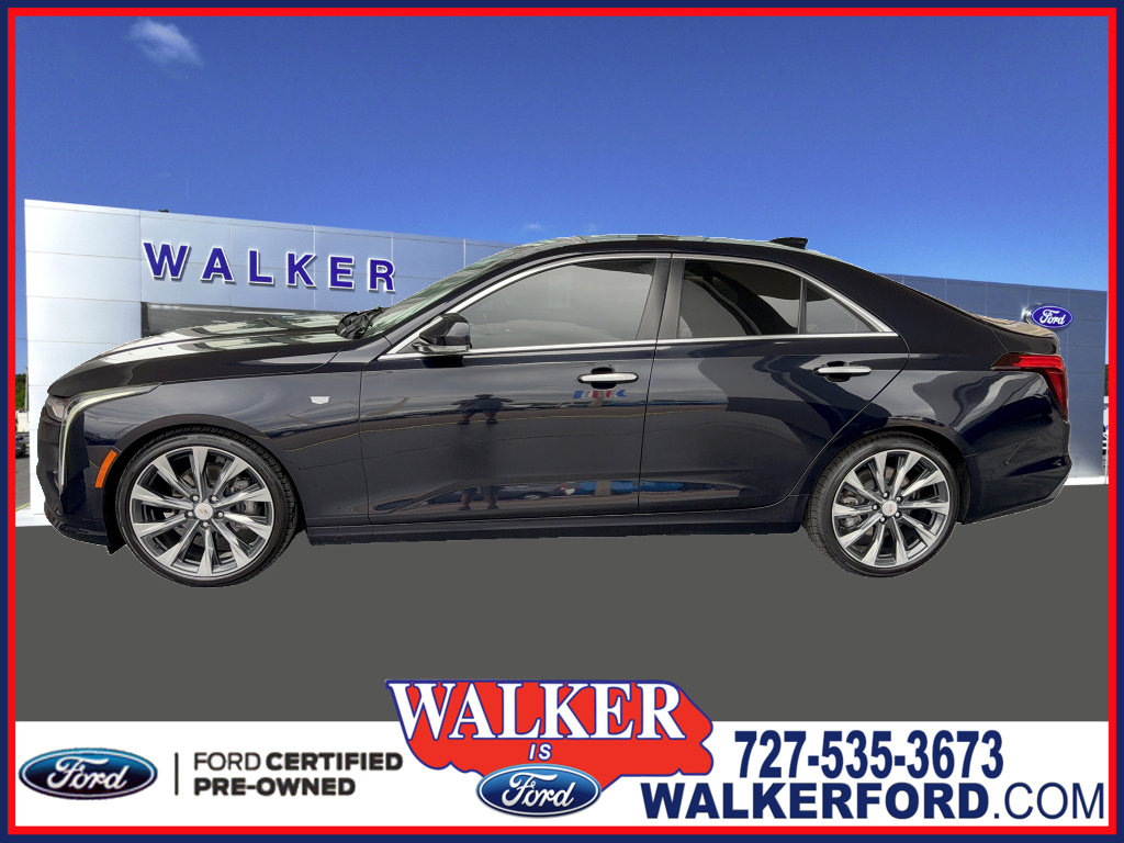 Used 2021 Cadillac CT4 Luxury w/ Sun And Sound Package RWD image 1