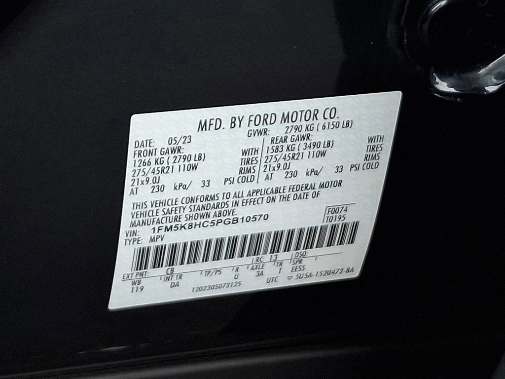 Certified 2023 Ford Explorer Platinum w/ Technology Package image 28