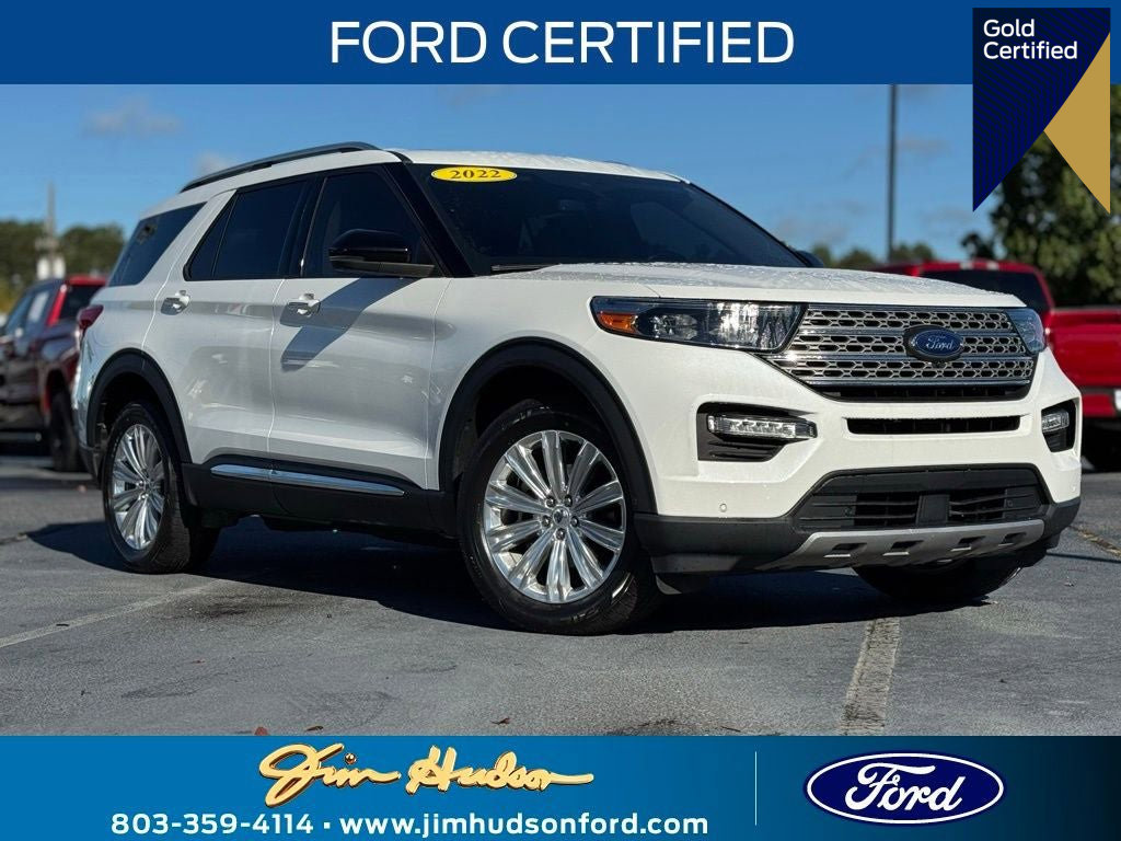 Certified 2022 Ford Explorer Limited w/ Equipment Group 301A