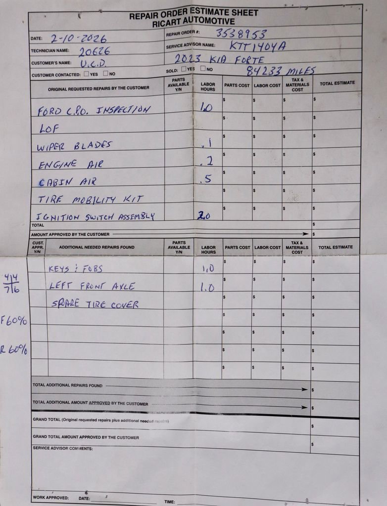 Used 2023 Kia Forte LXS image 11