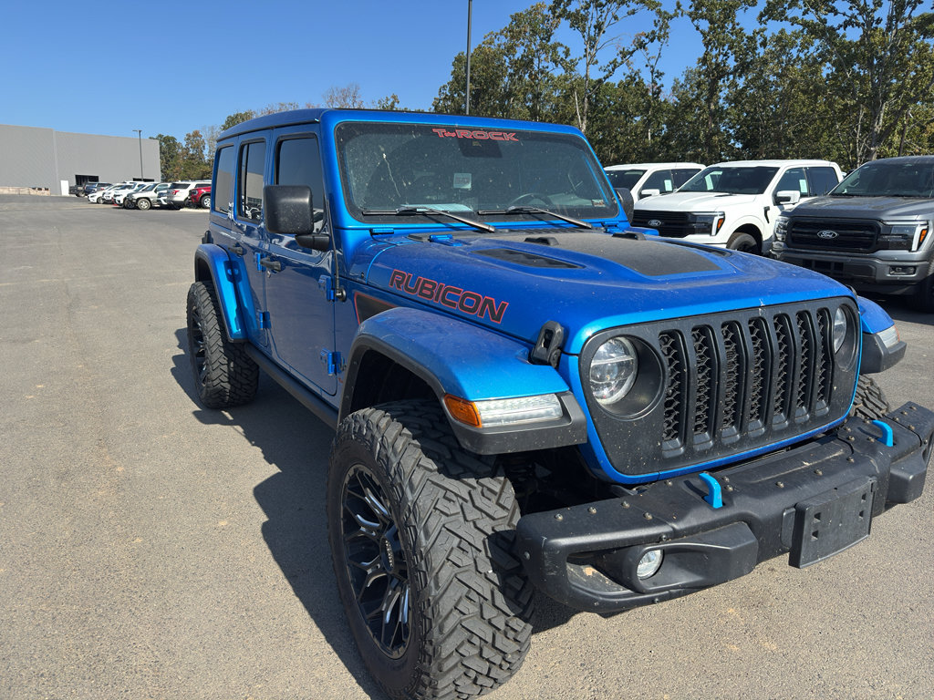 Used 2021 Jeep Wrangler Unlimited Rubicon 4xe w/ Steel Bumper Group AWD/4WD image 3