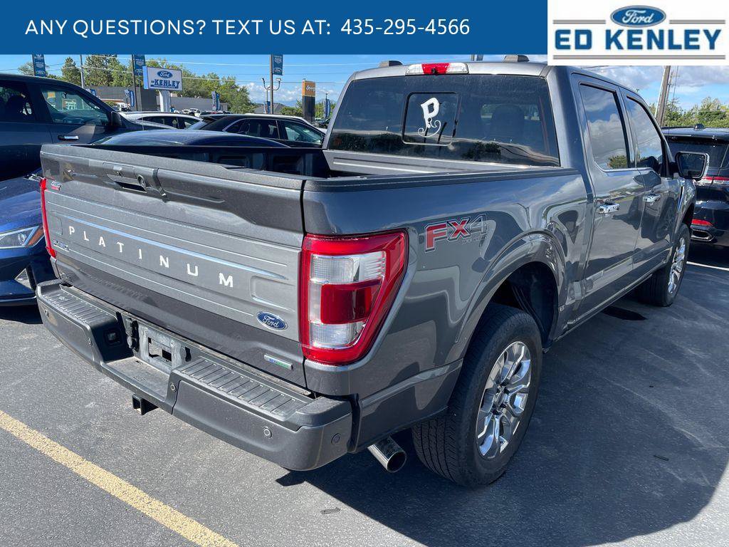Certified 2021 Ford F150 Platinum w/ FX4 Off-Road Package AWD/4WD image 4