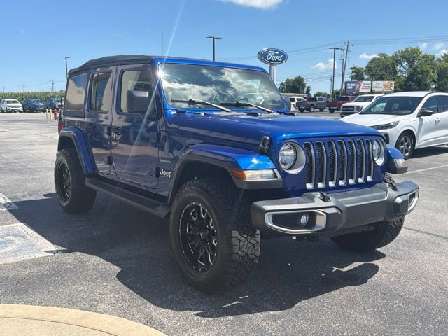 Used 2020 Jeep Wrangler Unlimited Sahara AWD/4WD image 3