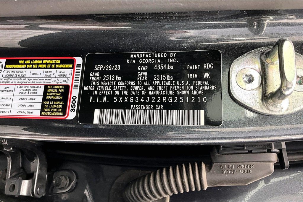 Used 2024 Kia K5 EX w/ EX Premium Package FWD image 35