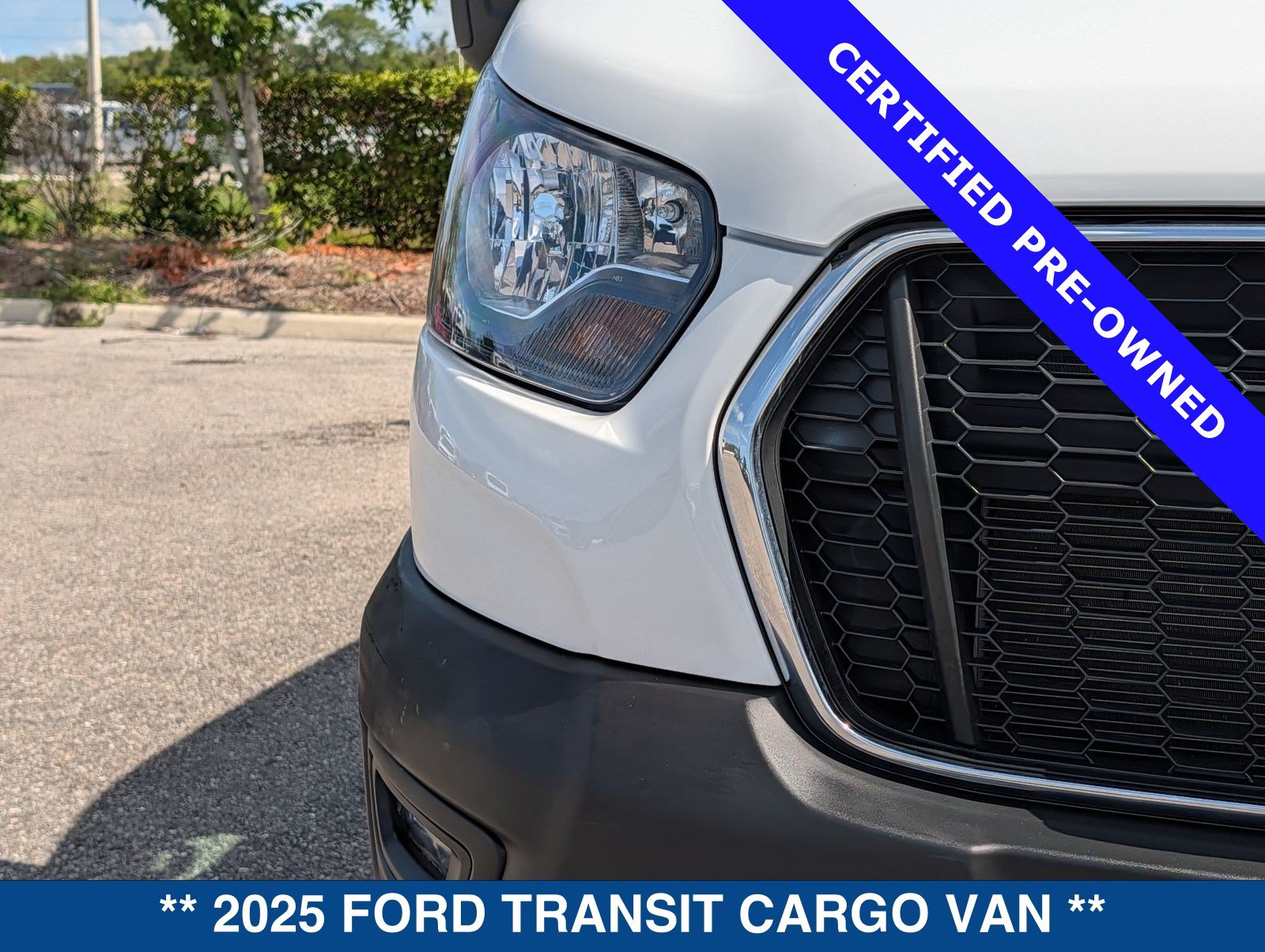 Certified 2025 Ford Transit 250 Low Roof w/ Exterior Upgrade Package RWD image 10