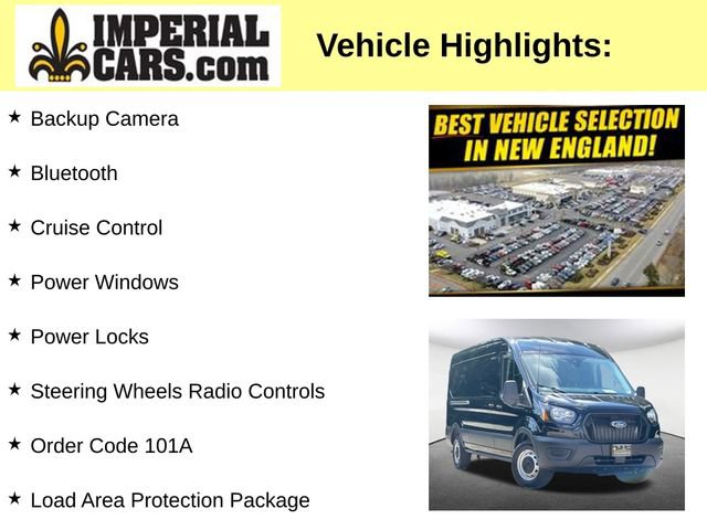 Certified 2025 Ford Transit 150 148 Medium Roof w/ Load Area Protection Package RWD image 5