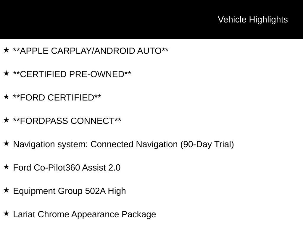 Certified 2021 Ford F150 Lariat w/ Equipment Group 502A High image 10