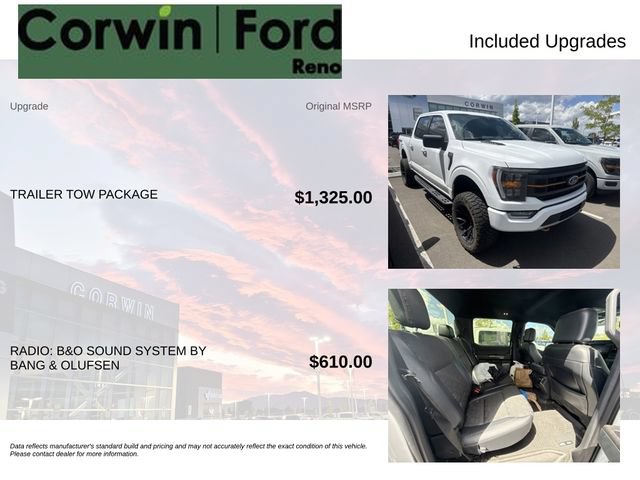 Certified 2023 Ford F150 Tremor w/ Trailer Tow Package AWD/4WD image 3