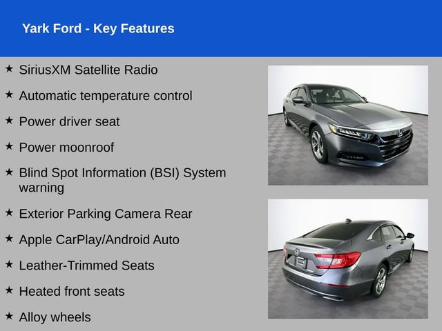 Used 2019 Honda Accord EX-L image 2