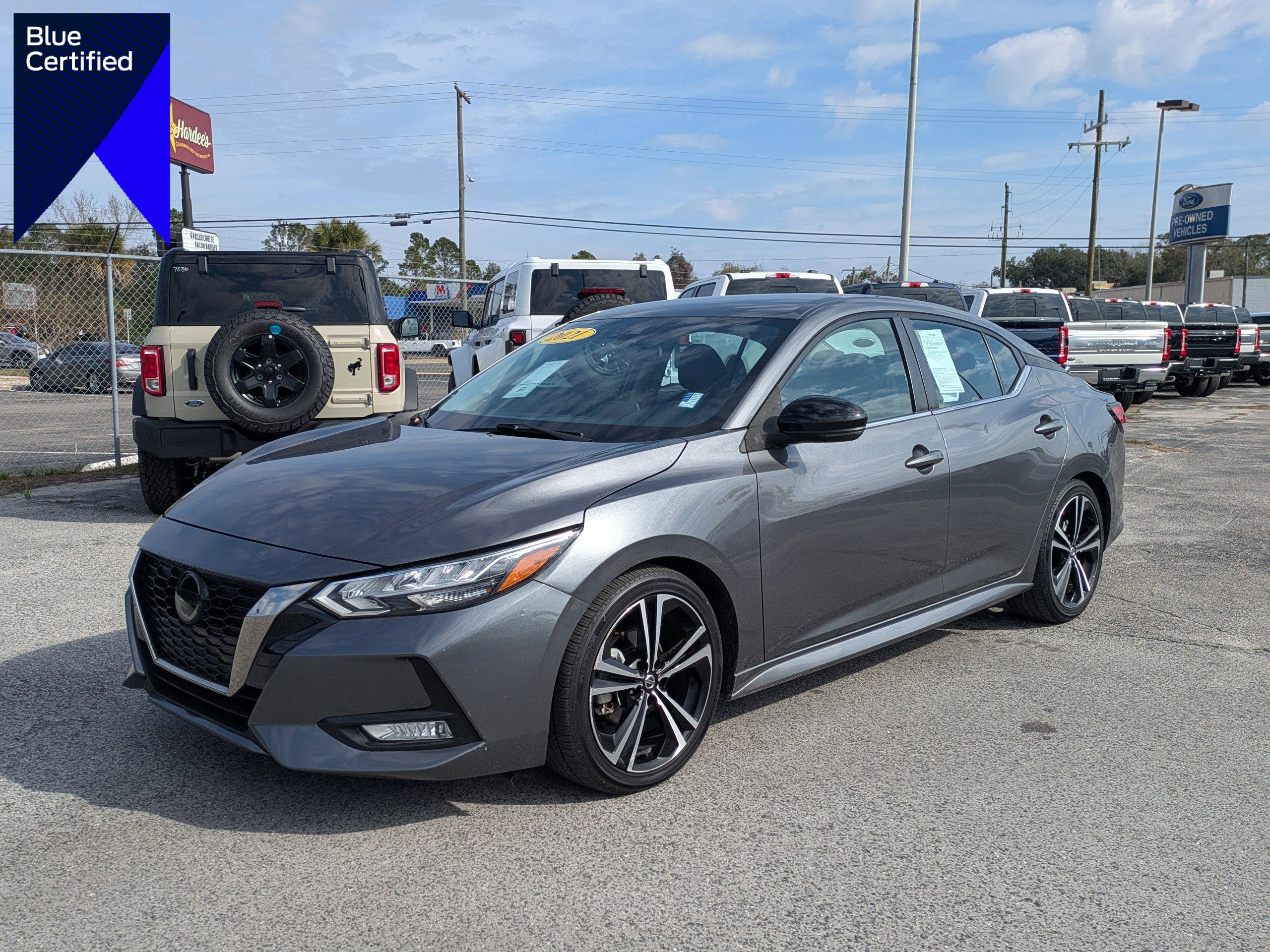 Used 2021 Nissan Sentra SR image 1