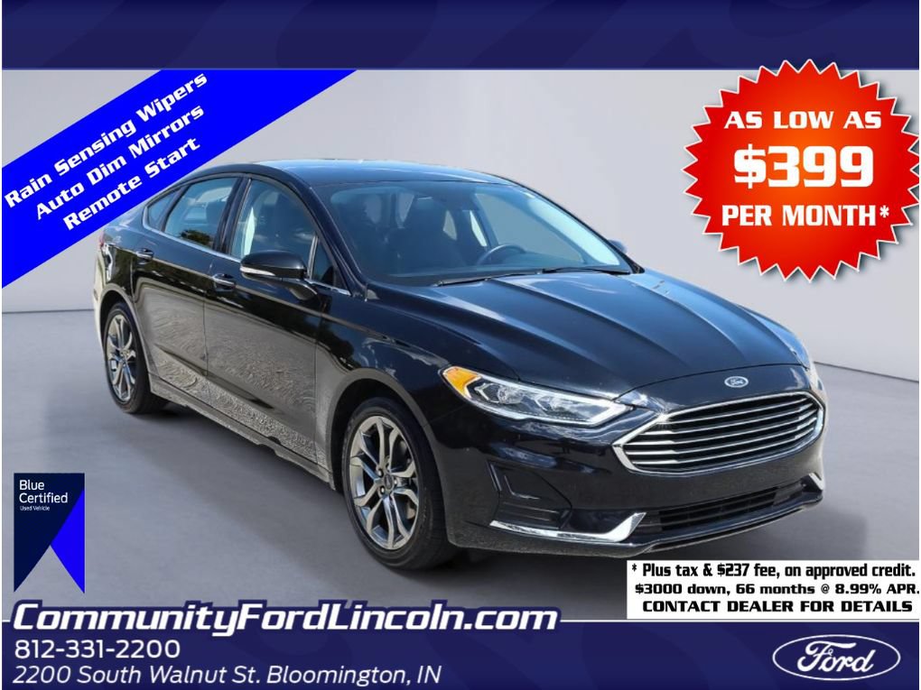Certified 2020 Ford Fusion SEL