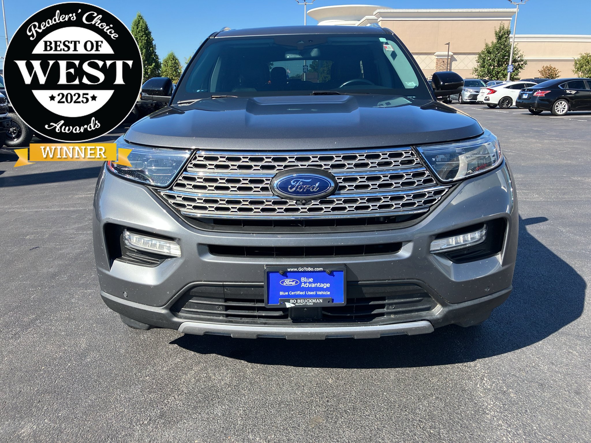 Certified 2021 Ford Explorer Limited w/ Equipment Group 301A RWD image 1