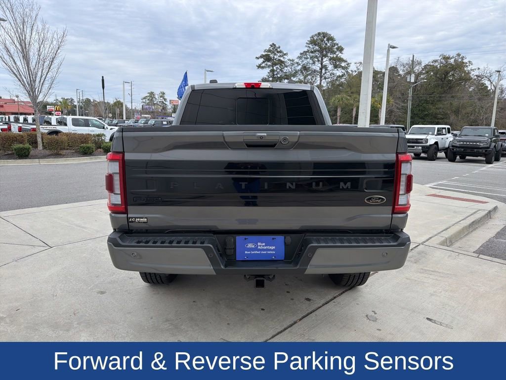 Certified 2022 Ford F150 Platinum w/ Equipment Group 701A High image 4