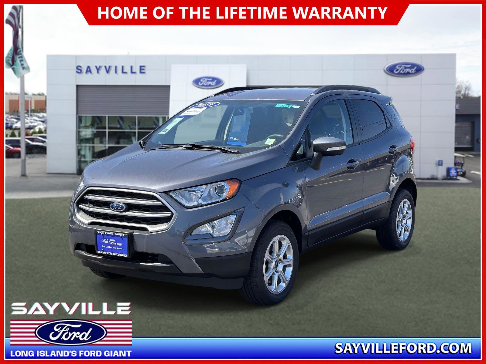 Certified 2019 Ford EcoSport SE