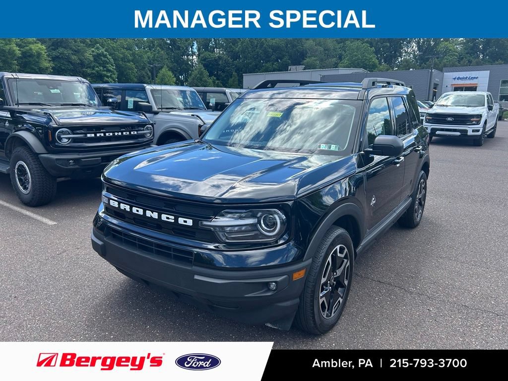 Certified 2023 Ford Bronco Sport Outer Banks w/ Tech Package