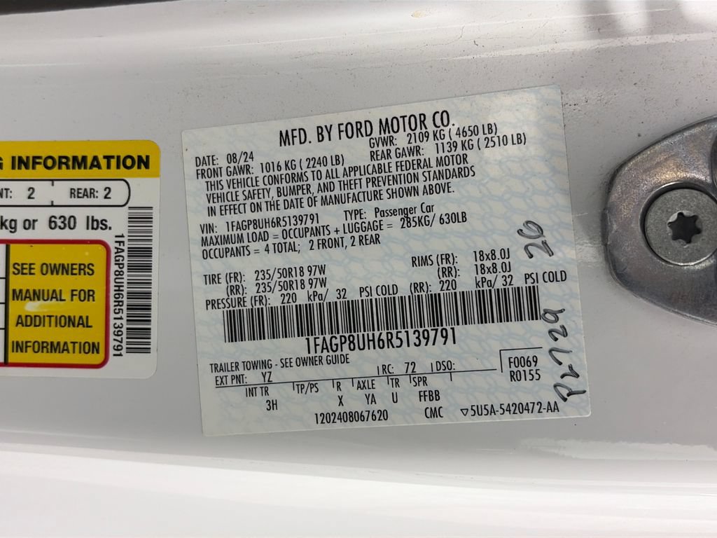 Certified 2024 Ford Mustang Premium RWD image 10