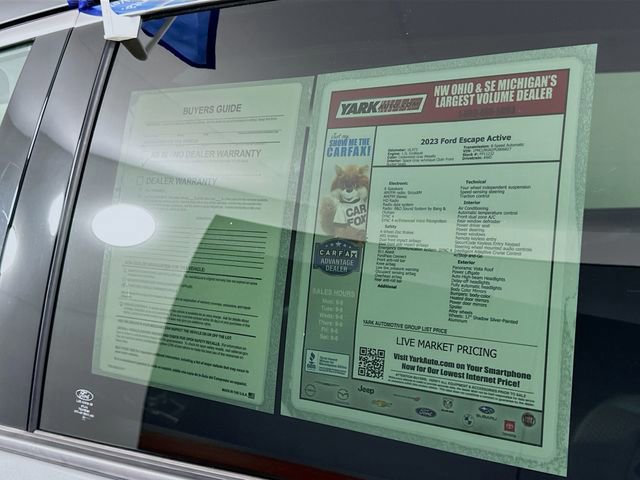 Certified 2023 Ford Escape Active w/ Tech Pack #2 image 13