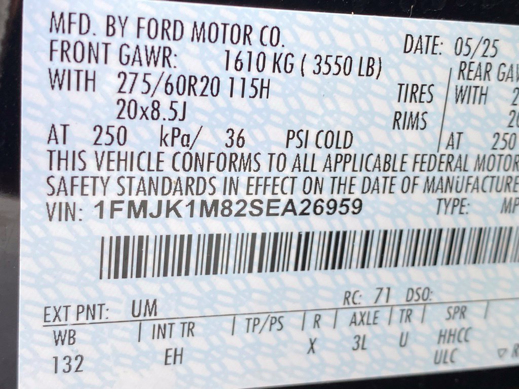 Certified 2025 Ford Expedition Max Platinum AWD/4WD image 35