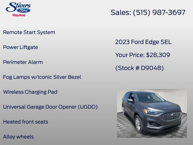 Certified 2023 Ford Edge SEL w/ Convenience Package AWD/4WD image 17
