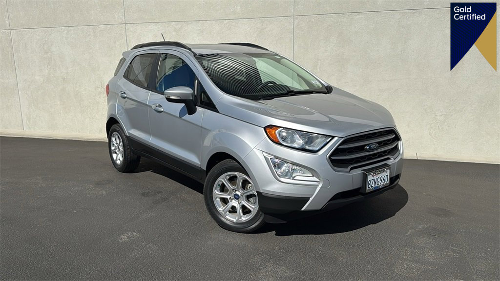 Certified 2021 Ford EcoSport SE w/ SE Convenience Package