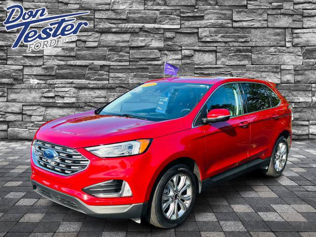 Certified 2023 Ford Edge Titanium w/ Equipment Group 301A AWD/4WD image 7