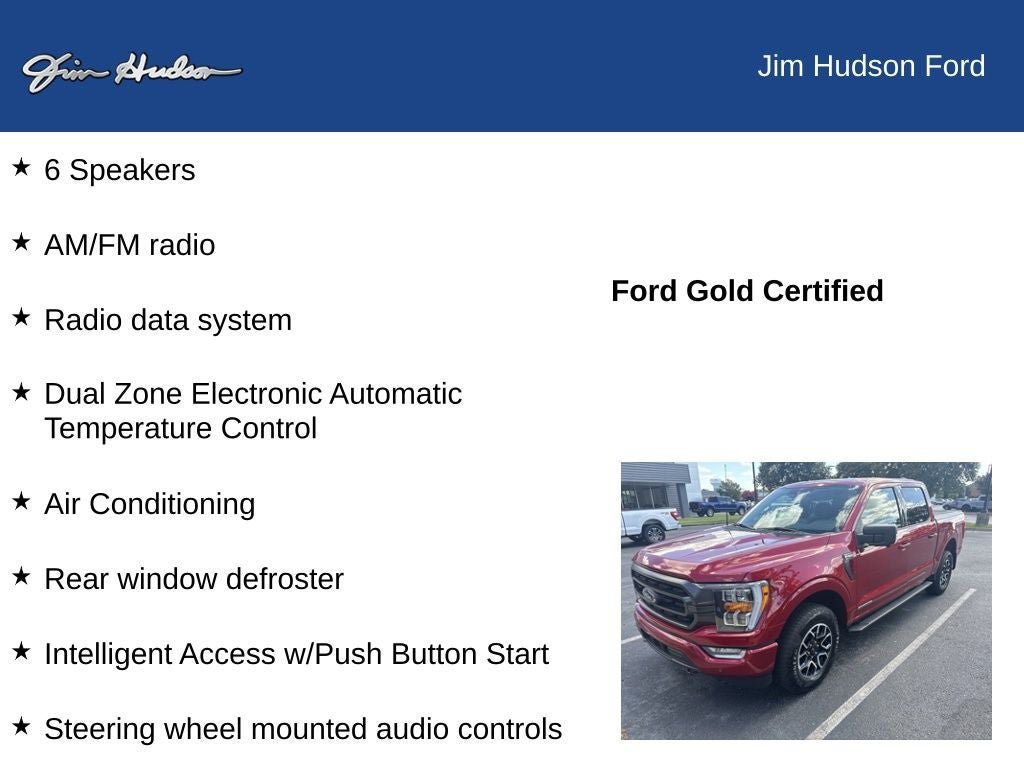 Certified 2022 Ford F150 XLT w/ Equipment Group 302A High AWD/4WD image 13