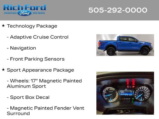 Certified 2023 Ford Ranger XLT w/ Equipment Group 302A High AWD/4WD image 25
