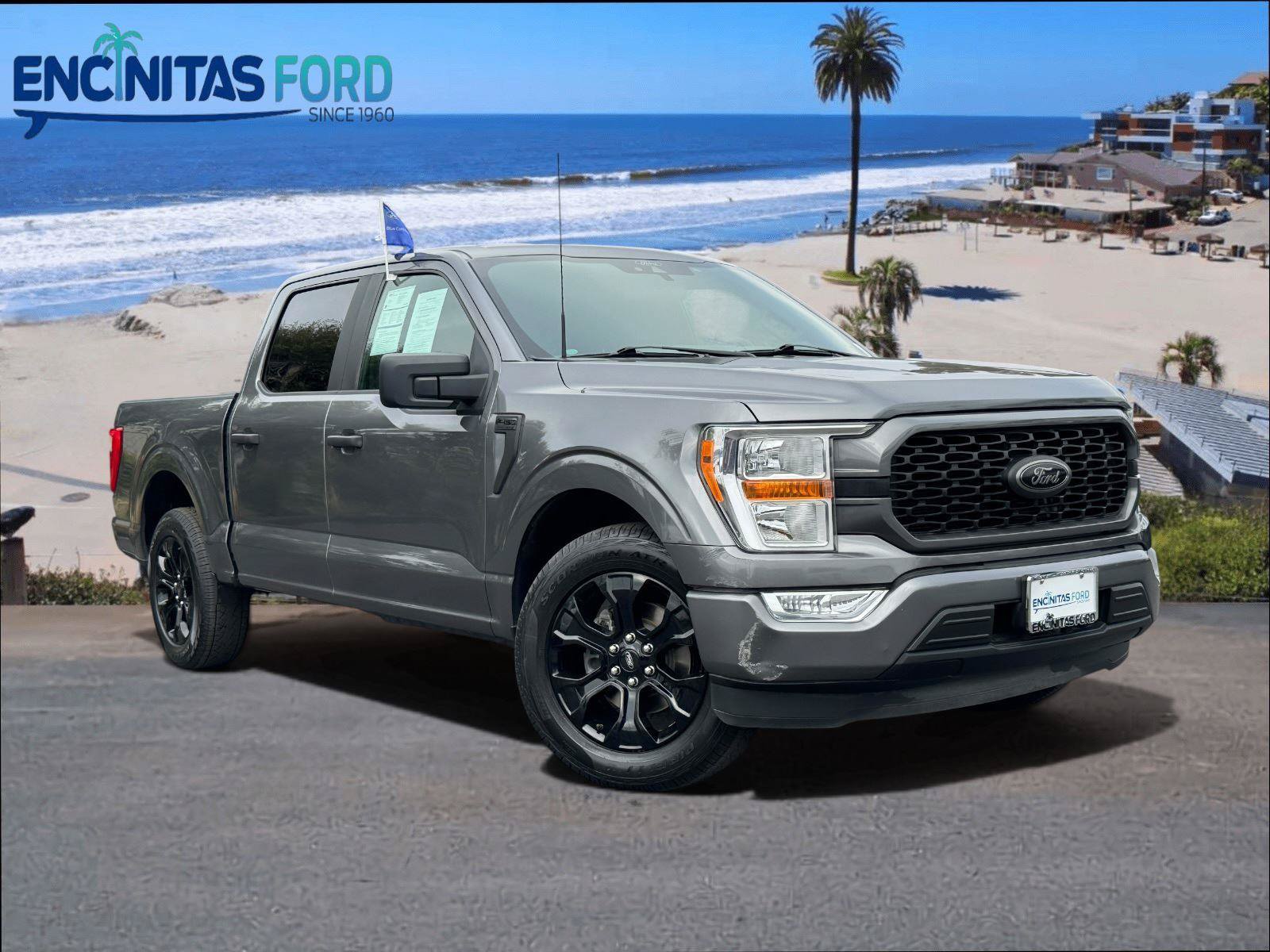 Certified 2022 Ford F150 XL w/ STX Black Appearance Package RWD image 1