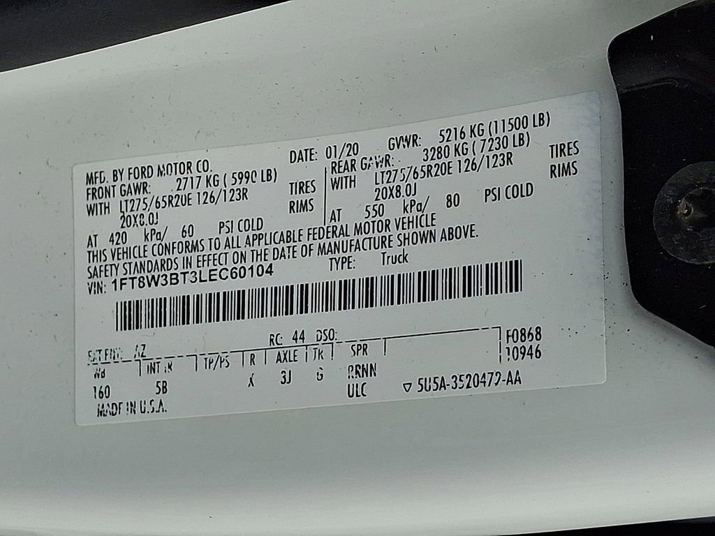 Certified 2020 Ford F350 Lariat AWD/4WD image 28