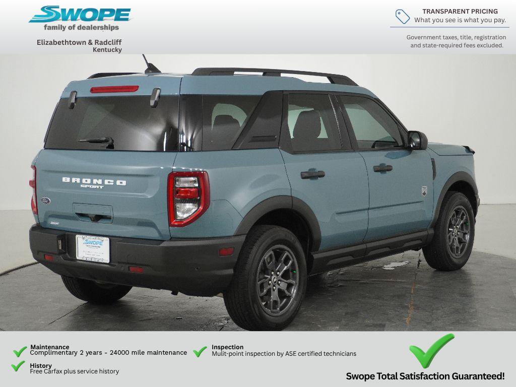 Certified 2022 Ford Bronco Sport Big Bend w/ Convenience Package AWD/4WD image 3