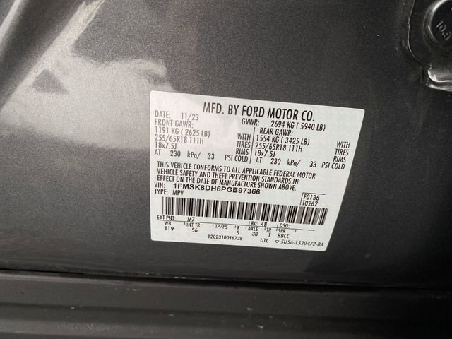 Certified 2023 Ford Explorer XLT w/ Equipment Group 202A image 36