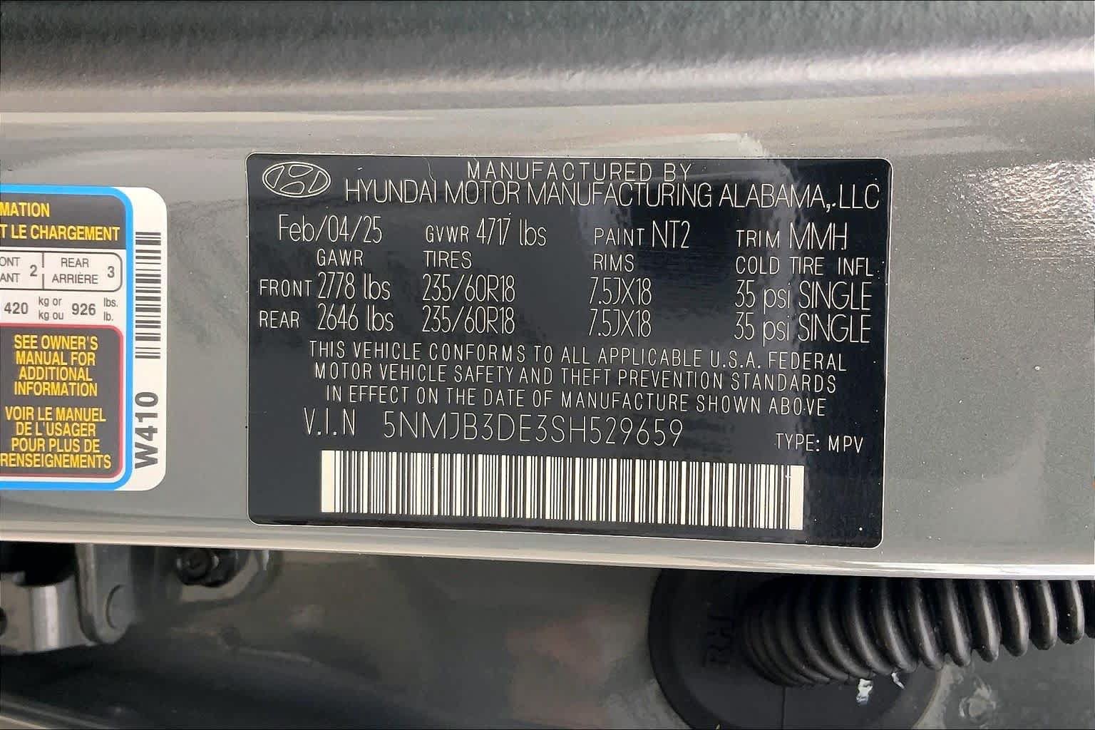 Used 2025 Hyundai Tucson SEL FWD image 37