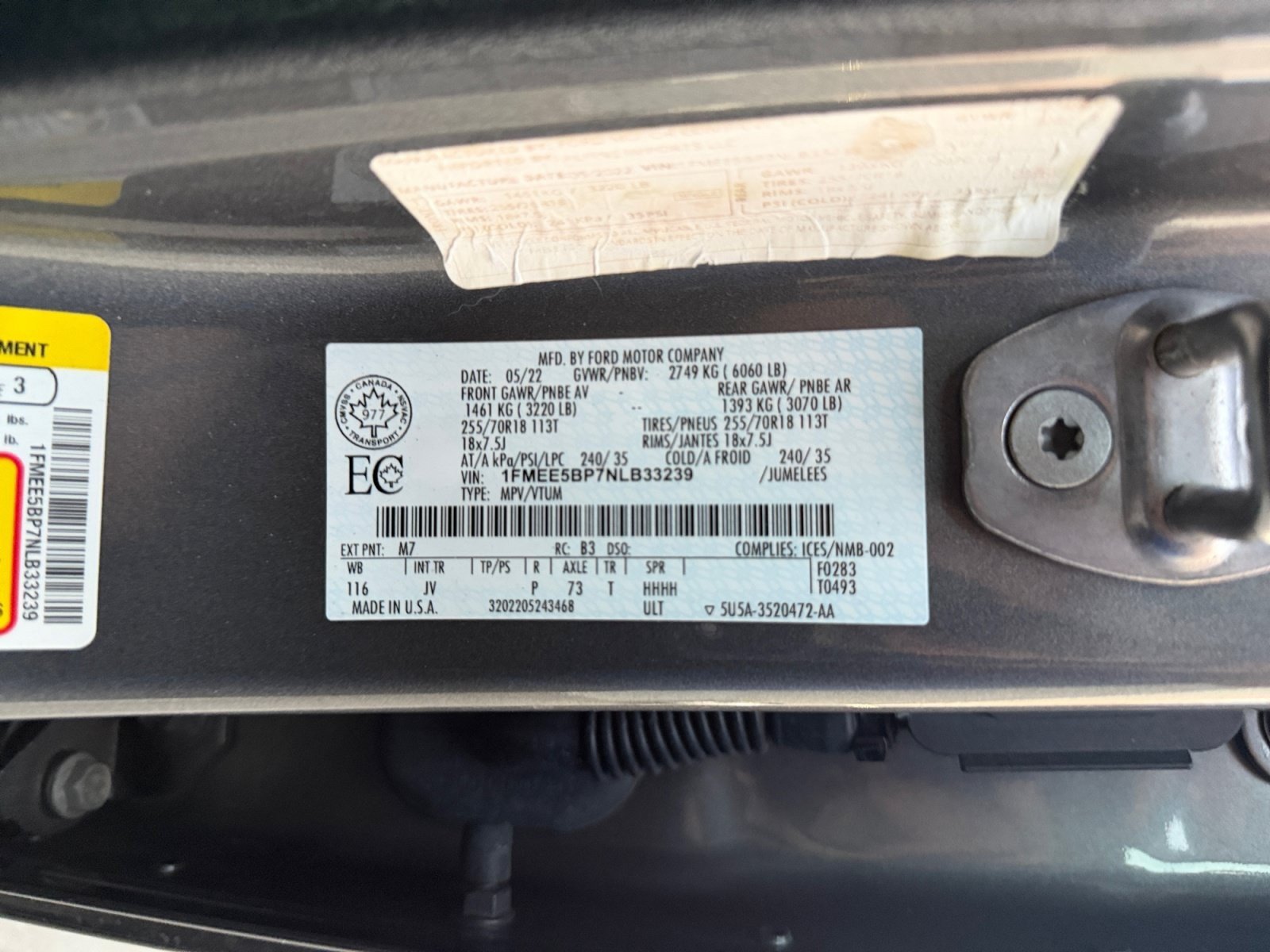 Certified 2022 Ford Bronco Outer Banks AWD/4WD image 34