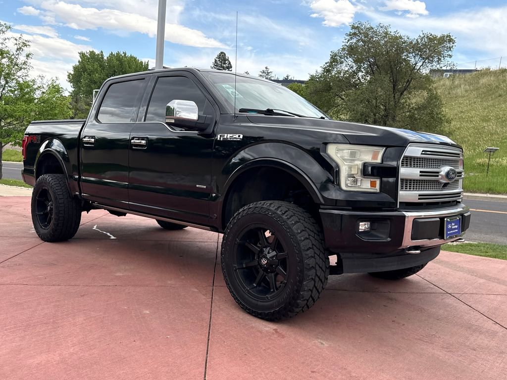 Certified 2017 Ford F150 Platinum w/ Equipment Group 701A Luxury AWD/4WD image 1