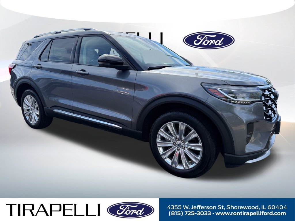 Certified 2025 Ford Explorer Platinum w/ LUX Leather Package AWD/4WD image 5