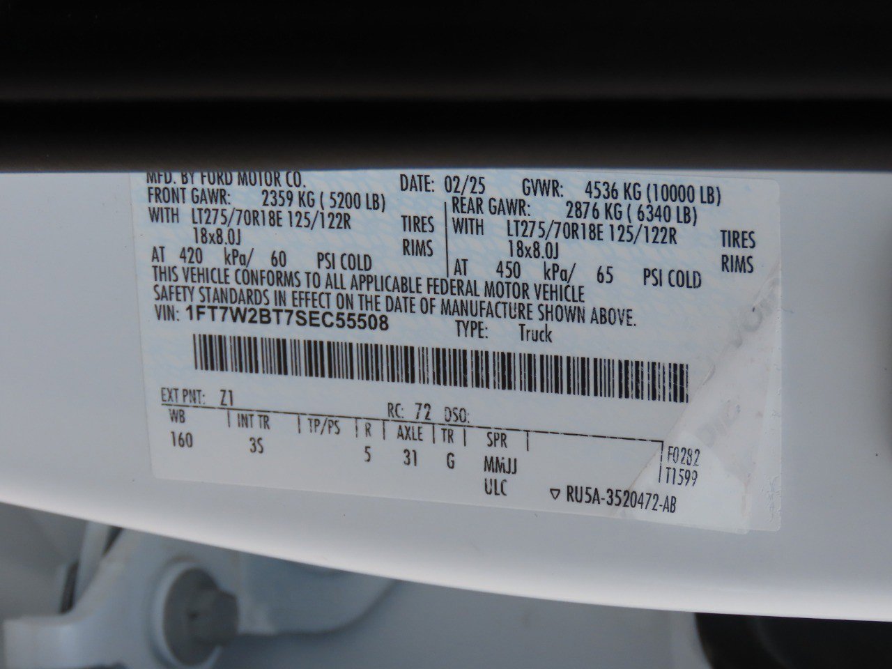 Certified 2025 Ford F250 XLT AWD/4WD image 31