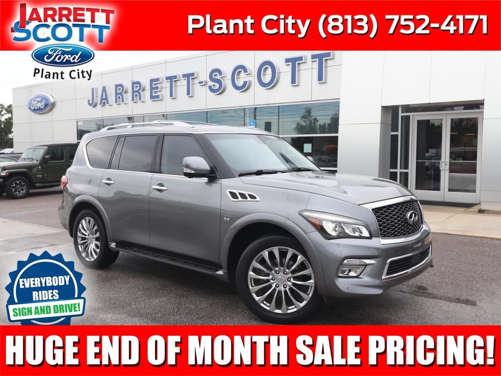 Used 2017 INFINITI QX80 4WD w/ Driver Assistance Package