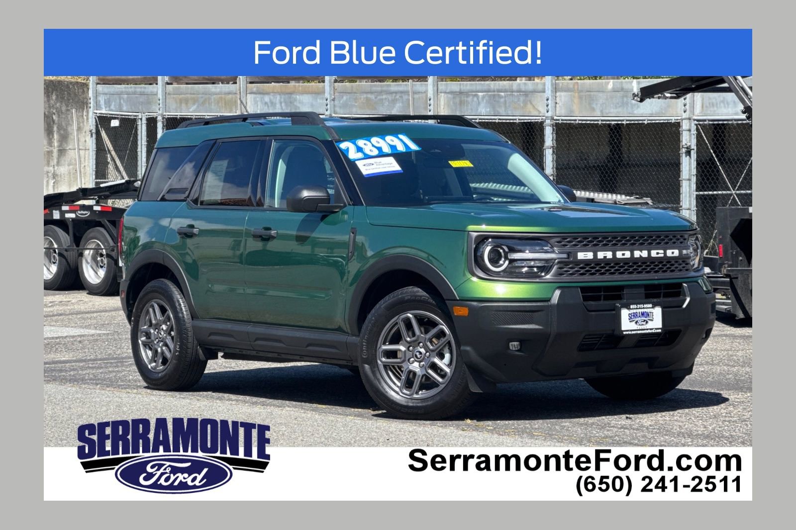 Certified 2025 Ford Bronco Sport Big Bend w/ Convenience Package