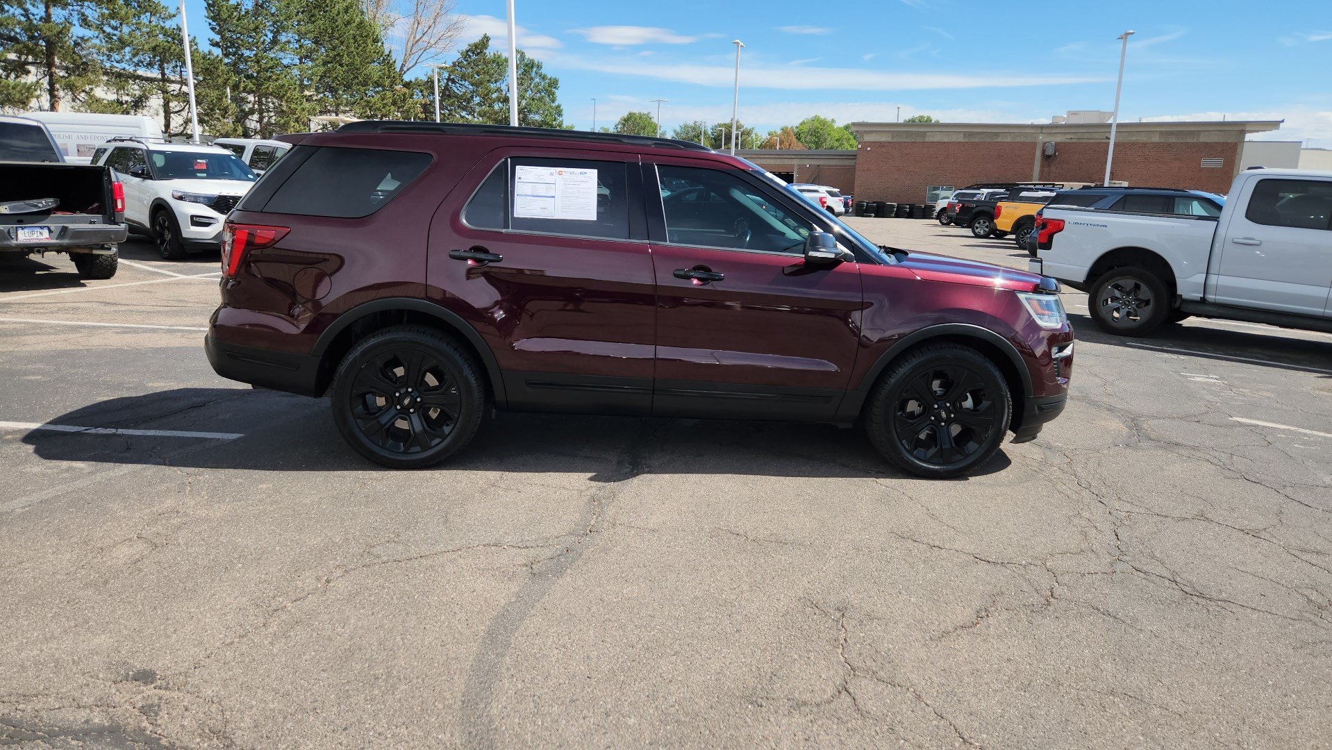 Certified 2019 Ford Explorer Sport w/ Equipment Group 401A AWD/4WD image 12