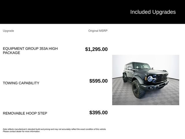 Certified 2023 Ford Bronco Wildtrak AWD/4WD image 6