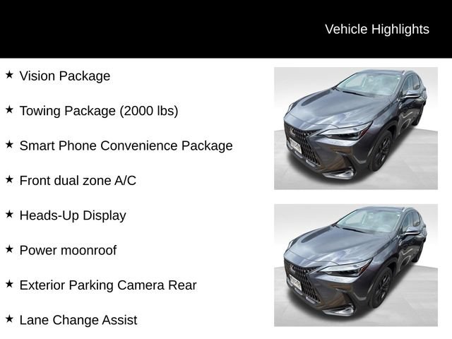 Used 2024 Lexus NX 450h+ AWD w/ Vision Package image 8