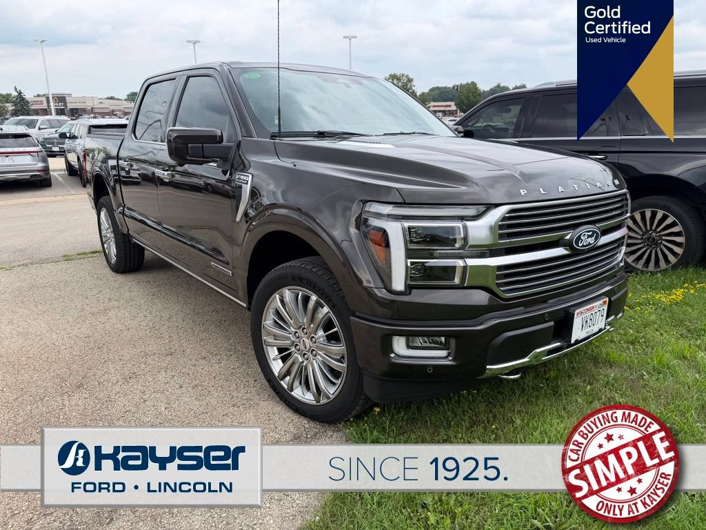 Certified 2024 Ford F150 Platinum w/ Equipment Group 703A Plus