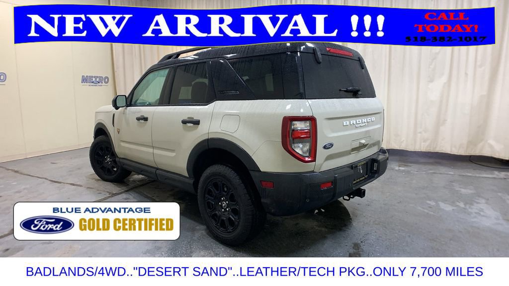 Certified 2025 Ford Bronco Sport Badlands w/ Badlands Tech Package image 4