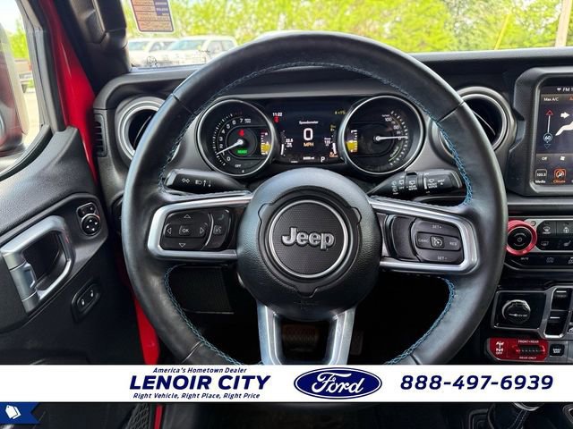 Used 2021 Jeep Wrangler Unlimited Rubicon 4xe w/ Cold Weather Group AWD/4WD image 16