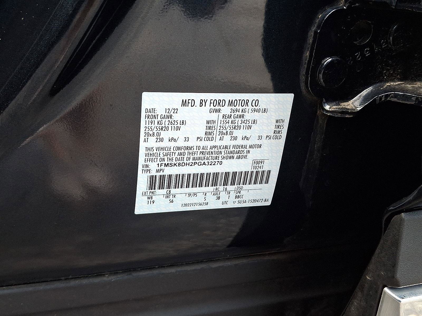 Certified 2023 Ford Explorer XLT w/ Equipment Group 202A AWD/4WD image 27