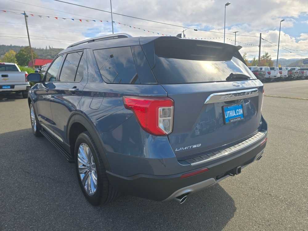 Certified 2021 Ford Explorer Limited w/ Hybrid Equipment Group 310A AWD/4WD image 3