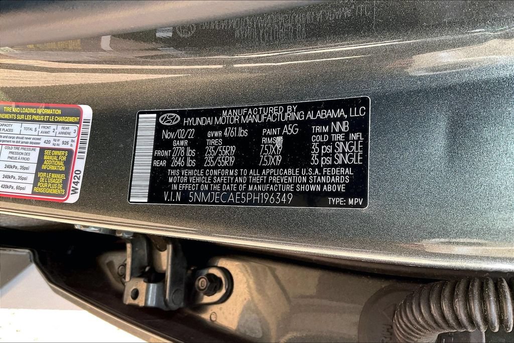 Used 2023 Hyundai Tucson Limited AWD/4WD image 5