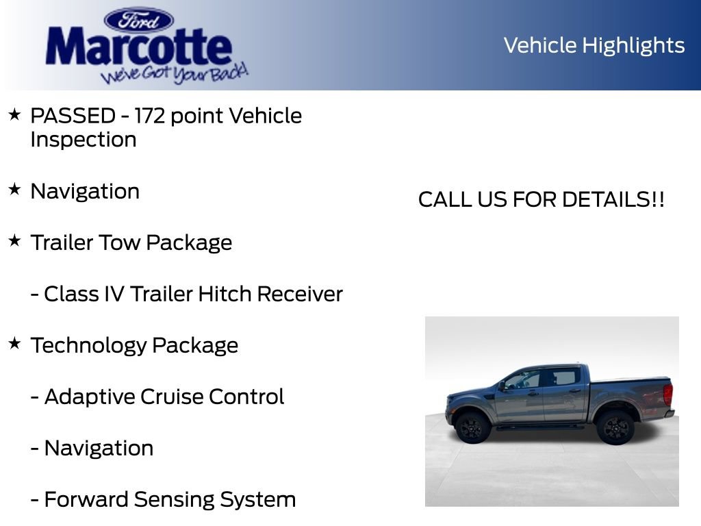 Certified 2021 Ford Ranger XLT w/ Equipment Group 301A Mid AWD/4WD image 9