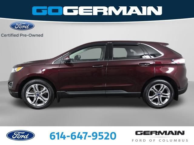 Certified 2017 Ford Edge Titanium w/ Equipment Group 301A image 2