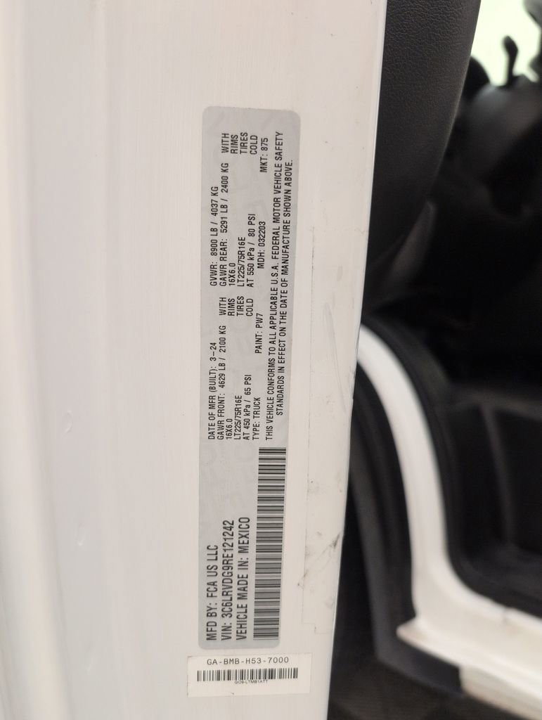 Used 2024 RAM ProMaster 2500 w/ Convenience Group FWD image 40